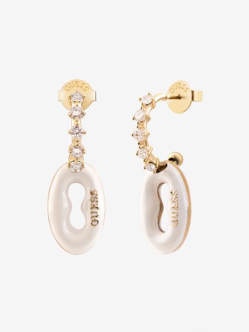 Boucles D'oreilles 'guess Pop Links' Dorées