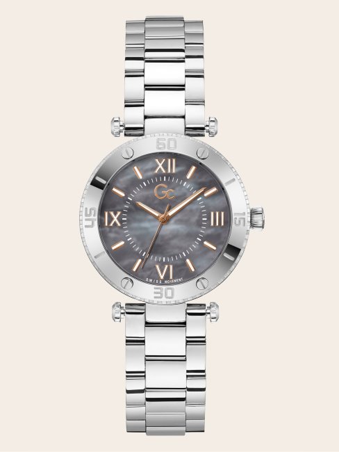 Montre Analogique à Quartz Guess Multi Gc En Argent