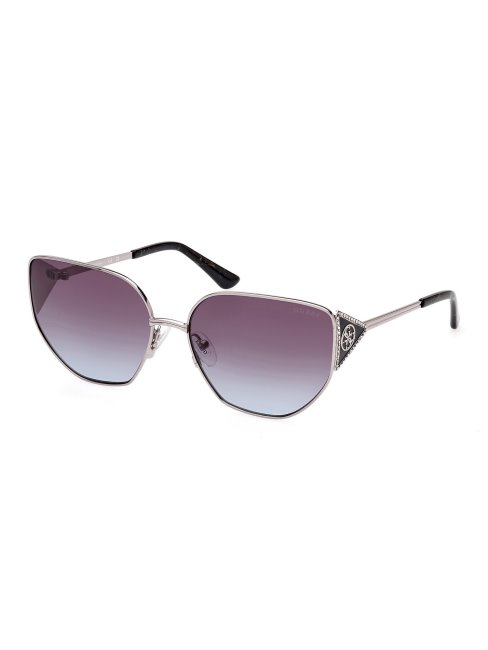 Modèle De Lunettes De Soleil Géométriques Blanc Guess