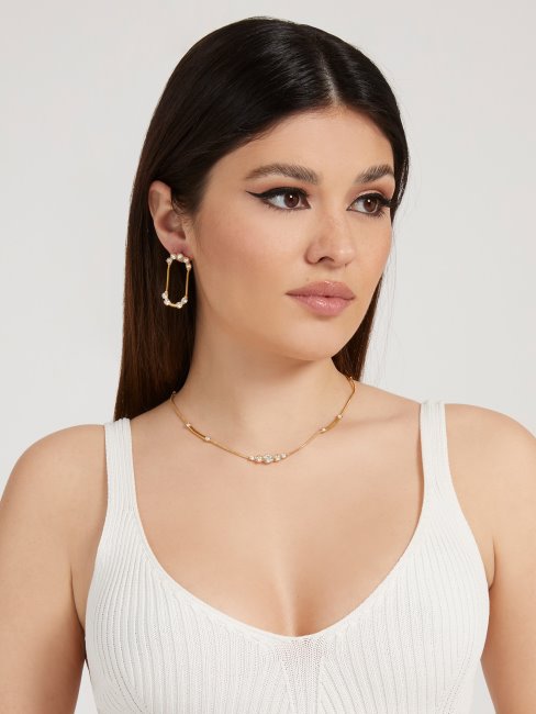 Guess Boucles D'oreilles Sunburst Multi Ou Nouvelle Mode