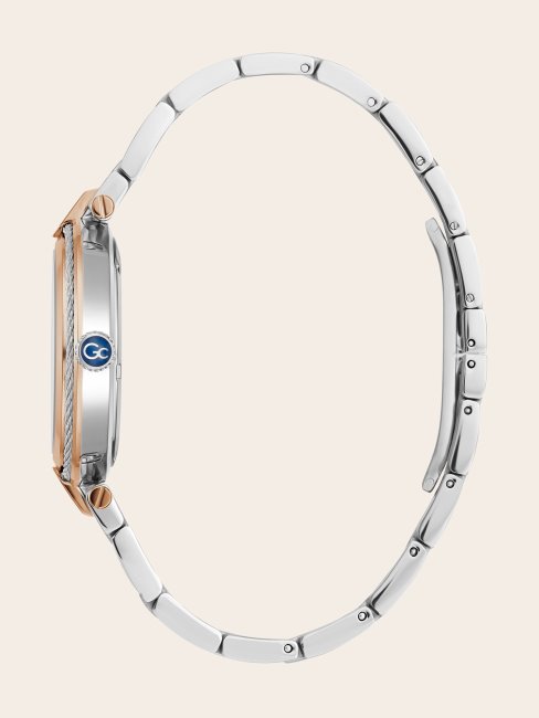 Montre Analogique Mode Gc Acier Or Rose Guess Nouvelle Tendance