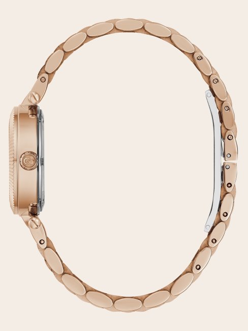 Guess Montre Analogique à Quartz Gc En Or Rose