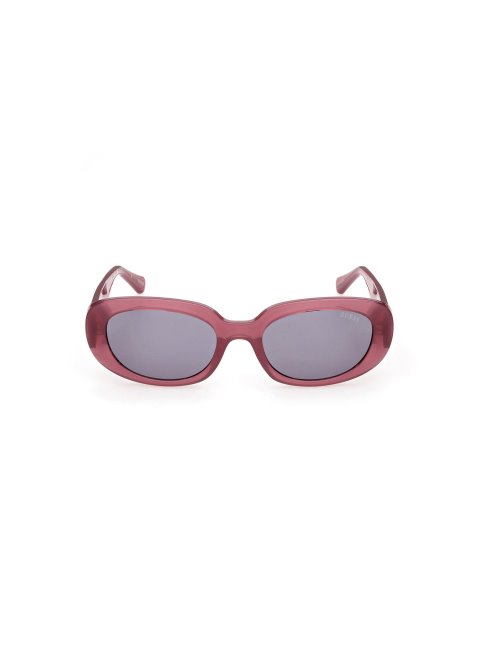 Lunettes De Soleil Ovales Violettes Modèle Guess