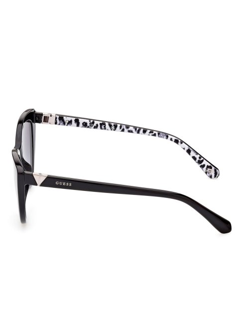 Guess Lunettes De Soleil Oeil De Chat Noir