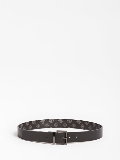 Hensely 4g Peony Logo Ceinture Noire Multi Guess