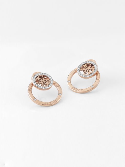 Boucles D'oreilles Equilibre' Ou Rose Guess