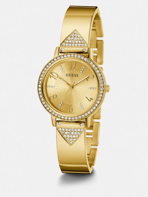 Montre Analogique Cristal Guess Bleu