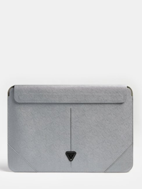 Sacoche Pour Ordinateur Portable 16" Argentée Guess