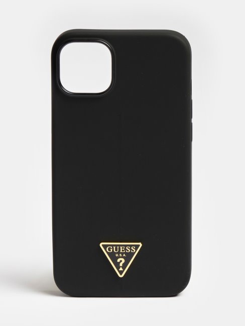 Guess Coque Silicone Iphone 14 Plus Noir