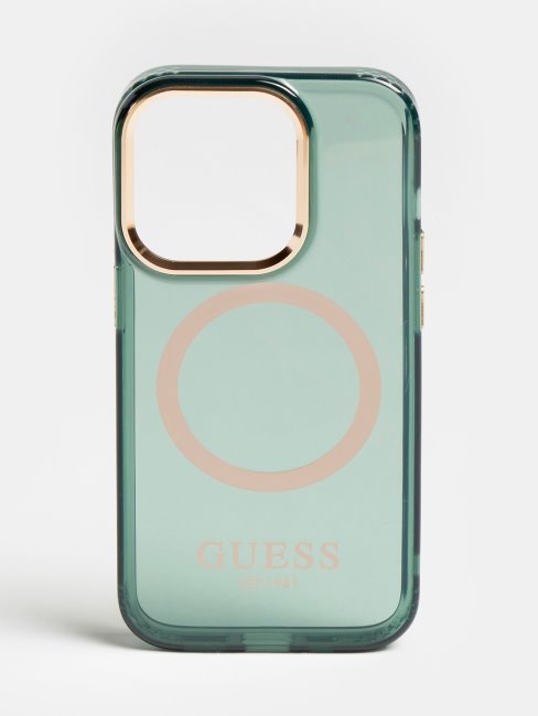 Coque Magsafe Verte Iphone 14 Pro Guess