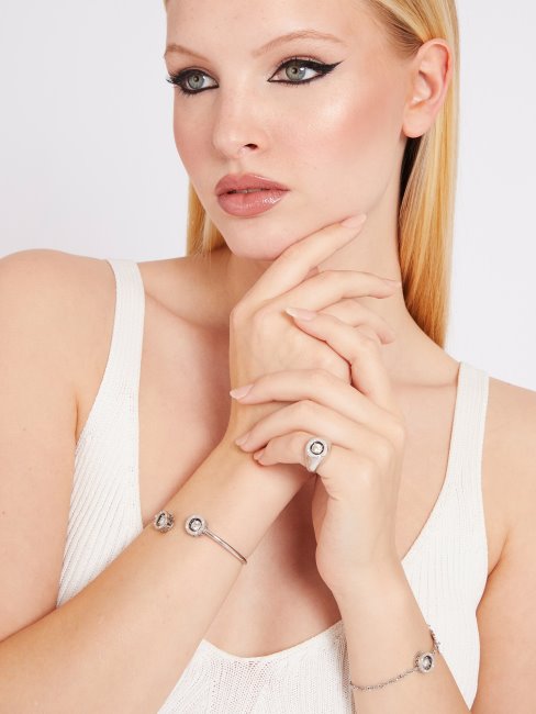 Bracelet Solitaire En Argent Deviner