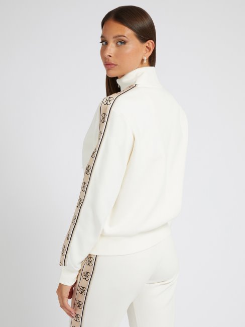 Sweat à Bande Logo Guess Blanc