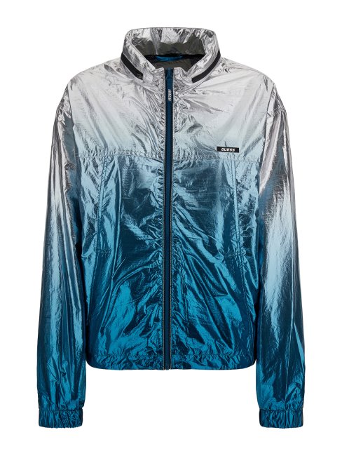 Guess Coupe-vent Dégradé Multicolore Bleu