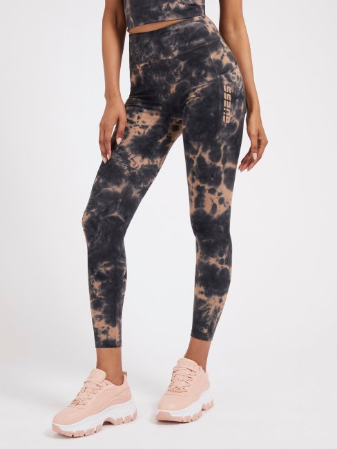 Legging Noir Tie-dye Guess