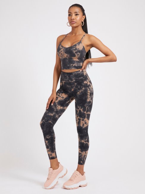 Legging Noir Tie-dye Guess