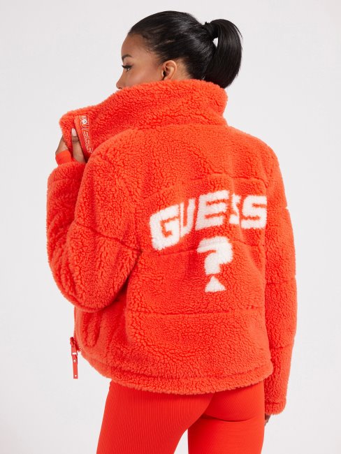 Doudoune Orange Guess Réversible
