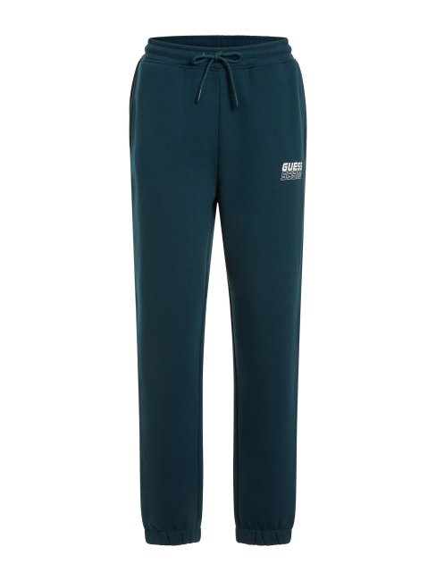 Guess Side Logo Jogger Pantalon Bleu