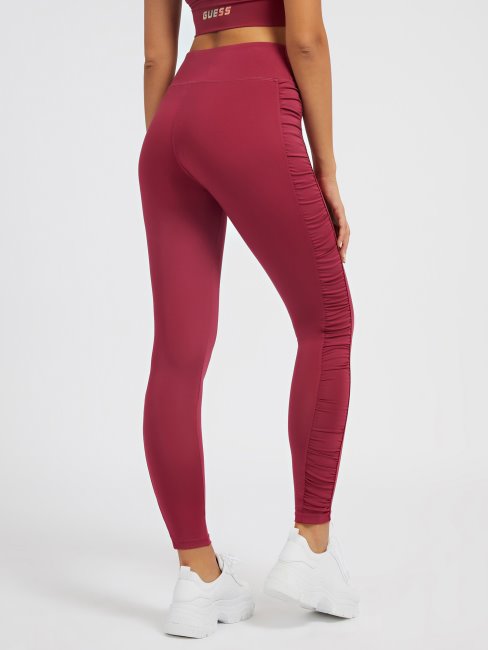 Legging Détails Drapés Violet Guess