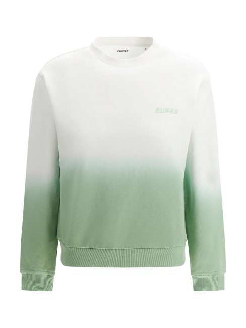 Guess Sweat Dégradé Multicolore Vert