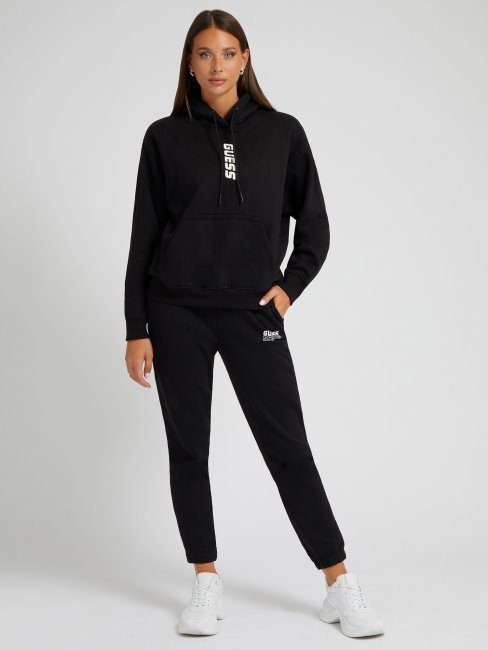 Pantalon De Jogging à Logo Sur Le Côté Noir Guess