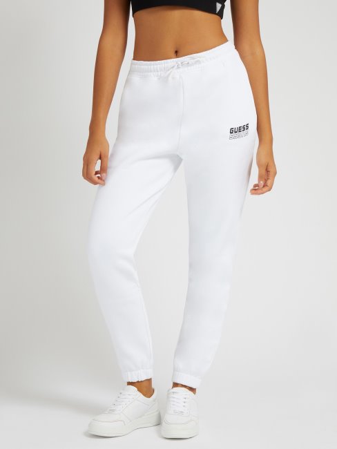 Pantalon De Jogging à Logo Sur Le Côté Blanc Guess