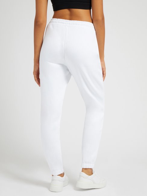 Pantalon De Jogging à Logo Sur Le Côté Blanc Guess