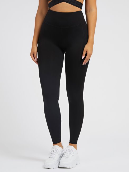 Legging Noir Poche Latérale Guess