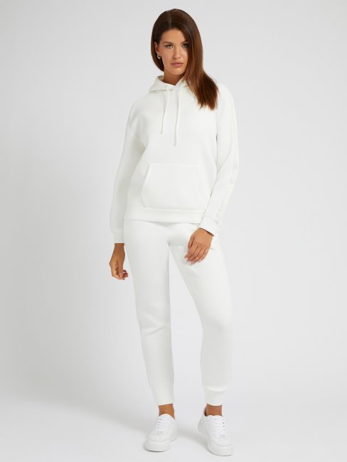 Sweat à Capuche Guess Blanc