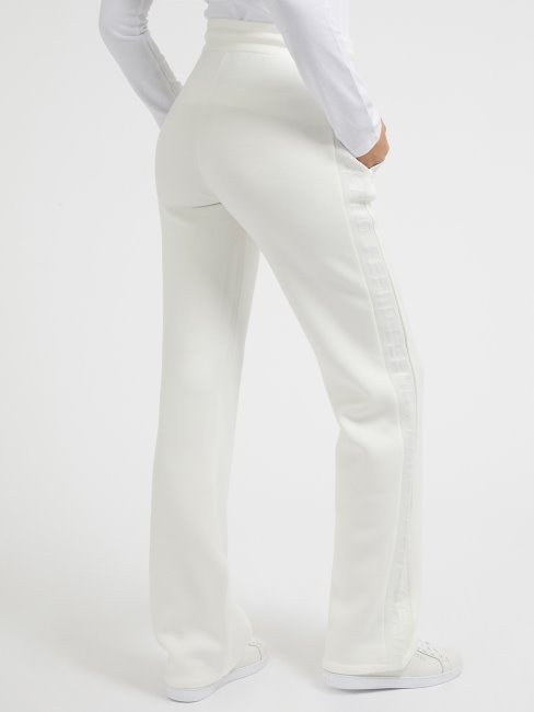 Pantalon De Plongée Avec Logo Sur Le Côté Guess Blanc