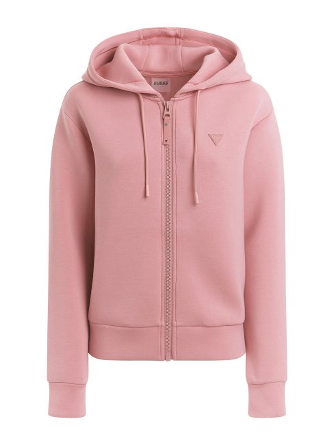 Sweat Plongeant Triangle Dos Logo Guess Rose