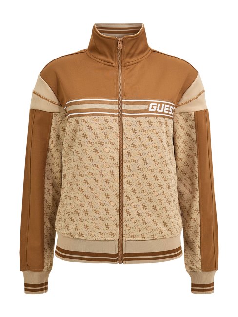 Sweat Logo Guess Beige