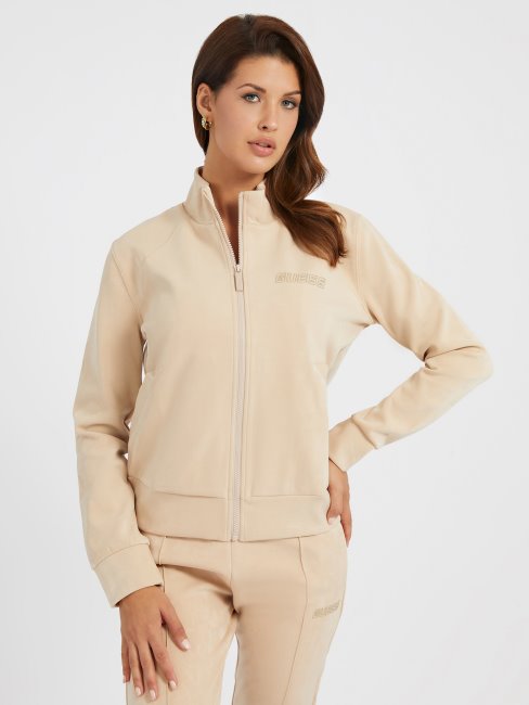 Sweat Suédine Guess Beige