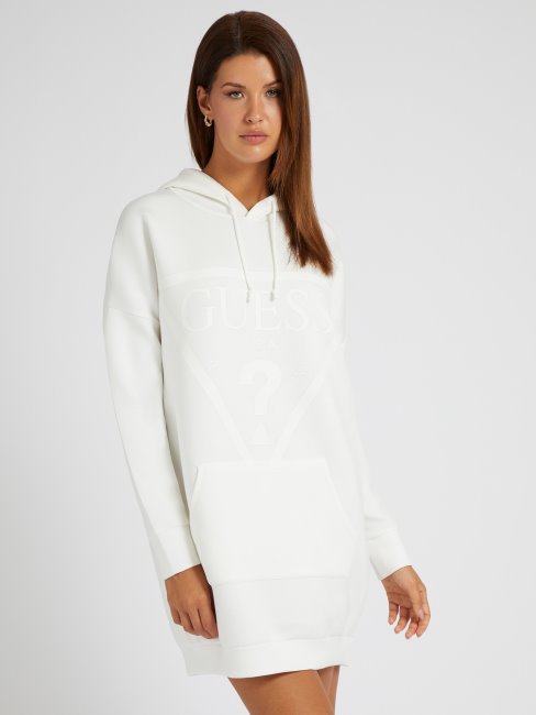 Sweat Blanc Avec Logo Sur Le Devant Nouvelle Tendance