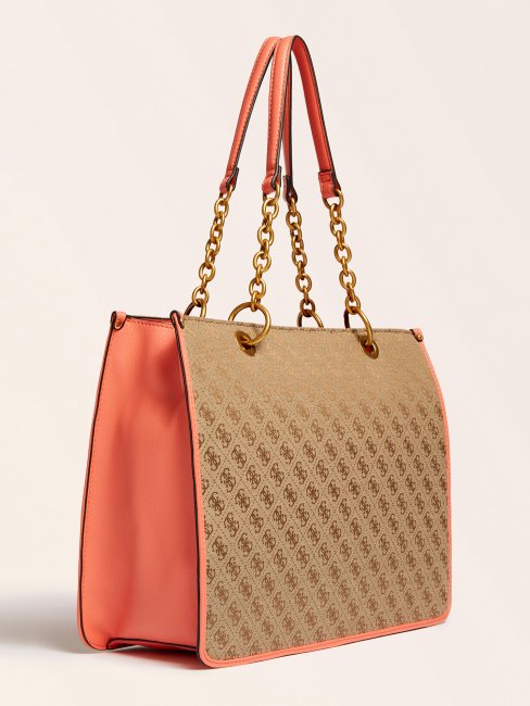 Cabas Logo Aviana 4g Corail Deviner