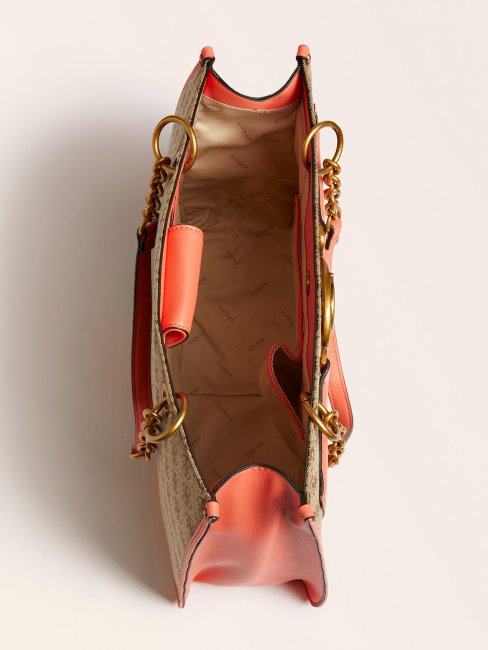 Cabas Logo Aviana 4g Corail Deviner