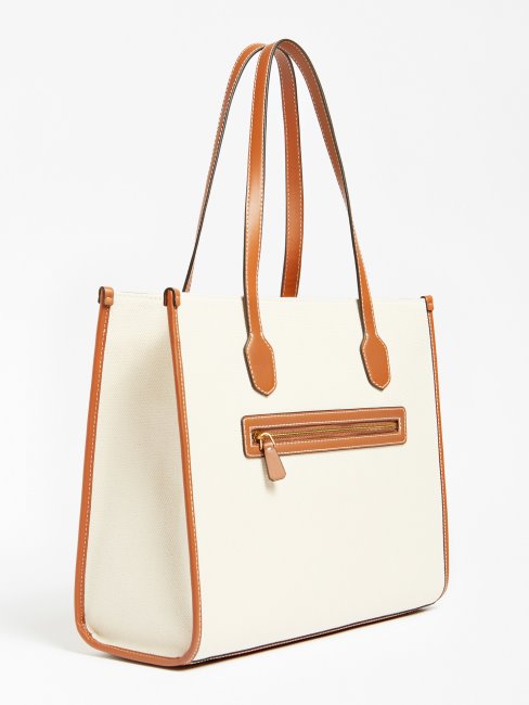 Cabas à Logo Brodé Silvana Guess Marron