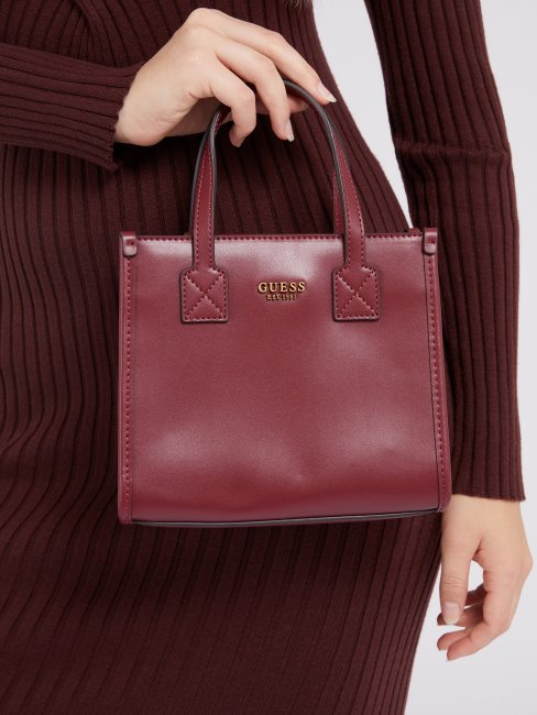 Sac à Main Micro Silvana Rouge Guess