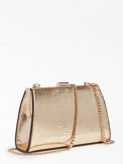 Mini Pochette Déjouée Night Fall Guess Gold