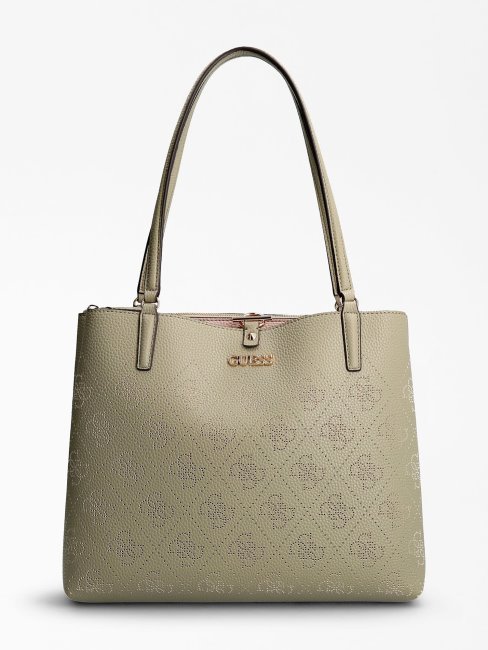 Sac Porté épaule Logo Amara 4g Vert Guess