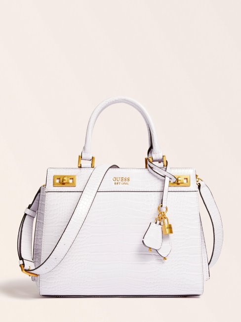 Sac à Main Imprimé Croco Katey Guess Lilas