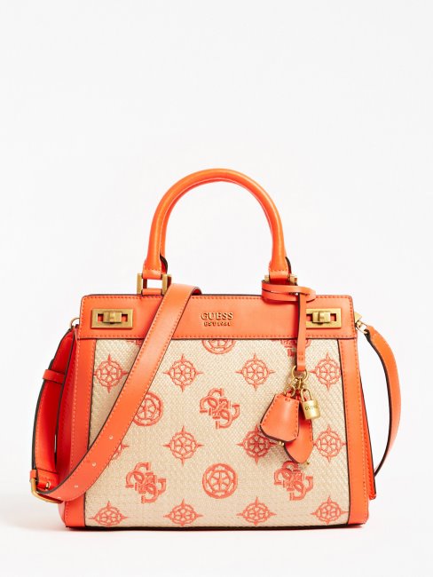Sac à Main Guess Katey 4g Pivoine Orange