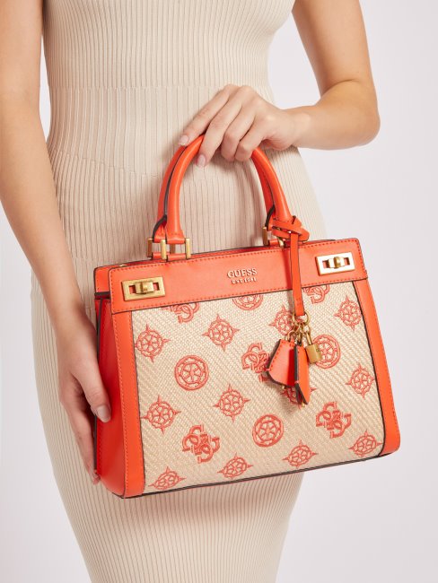 Sac à Main Guess Katey 4g Pivoine Orange