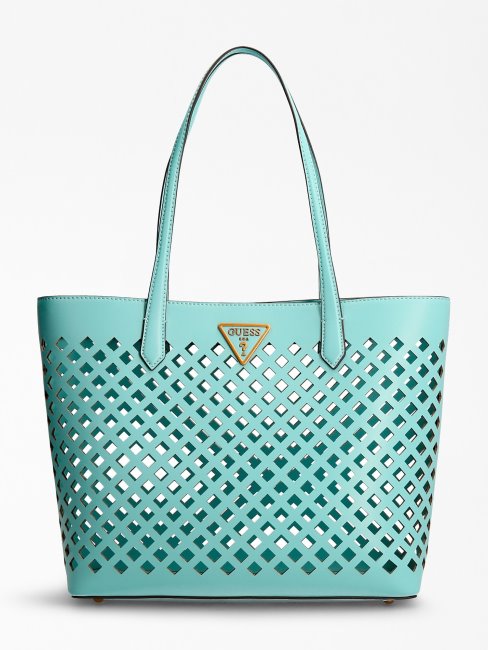 Bleu Clair Aqua Shopper Guess