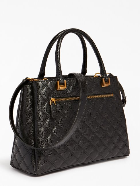 Sac à Main Gaia 4g Logo Noir Guess