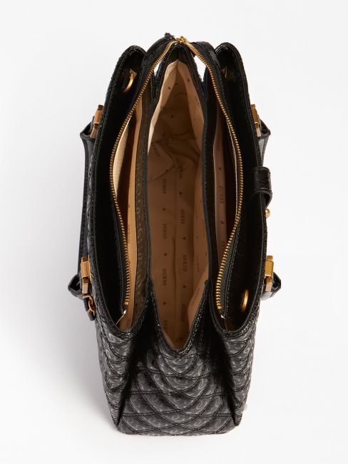 Sac à Main Gaia 4g Logo Noir Guess