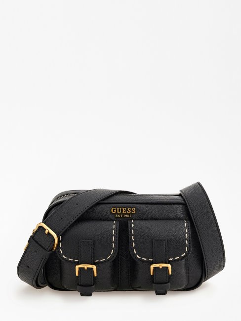 Guess No Limit Pocket Mini Sac à Bandoulière Noir