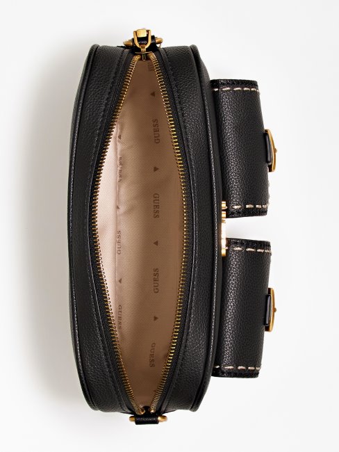 Guess No Limit Pocket Mini Sac à Bandoulière Noir