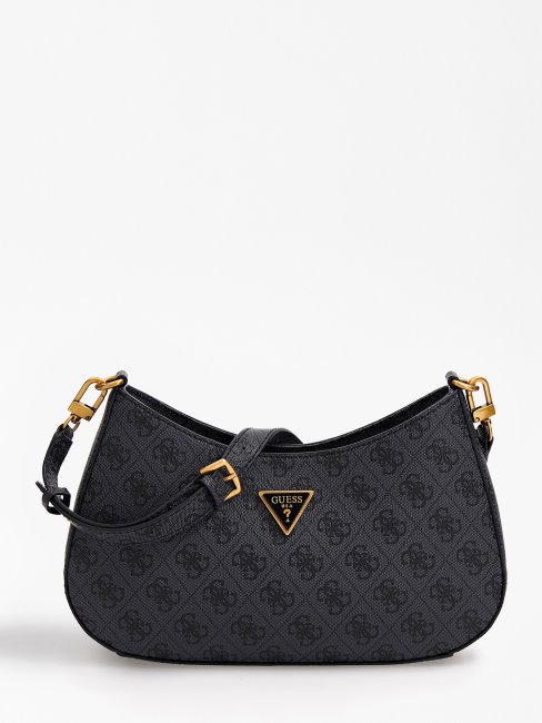 Sac Porté épaule Logo Alexie 4g Gris Guess