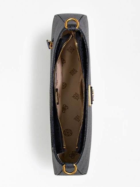 Sac Porté épaule Logo Alexie 4g Gris Guess