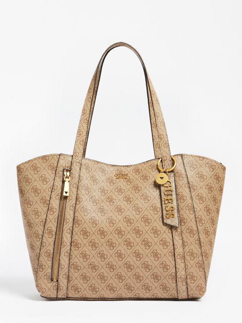 Logo Guess Naya 4g Marron Sur Tout Le Shopping